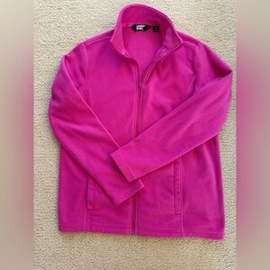 Lands' End Pink Fleece Jacket